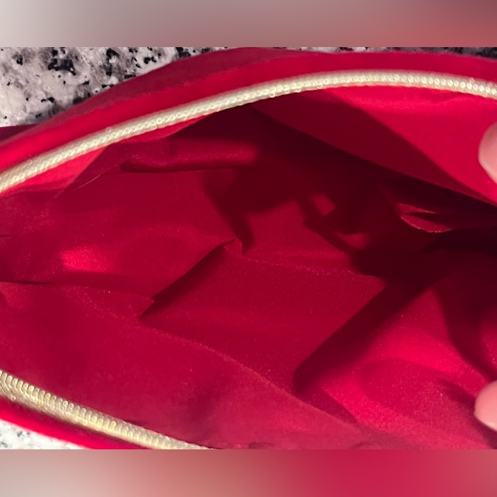 Dior Beauty Holiday Red Cosmetic Pouch - Picture 3 of 4